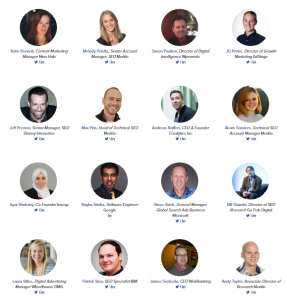 The eMetrics Summit 2018 speakers