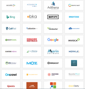 Some of SMX Advanced 2018 exhibitors