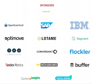 Savage Marketing Conference 2018 | Amsterdam, Netherlands 2 | Digital Marketing Community Savage Marketing Conference 2018 sponsors