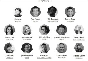 Searchlove Conference 2018 speakers