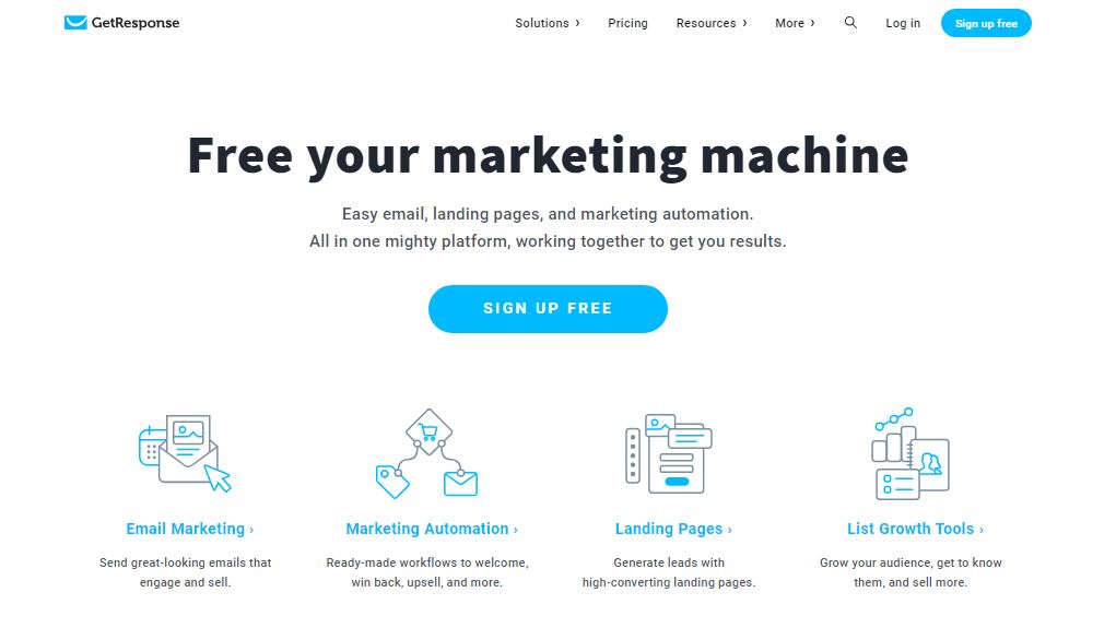 The Best Marketing Automation Software Tool in 2019: GetResponse