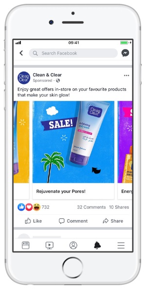 Check out Clean & Clear successful story to increase sales using Facebook Ads in MENA to make their target consumers use their liquid cleanser.