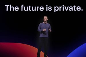 the future is private - Mark Zuckerberg