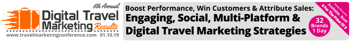The Best Digital Marketing Event in the UK in 2019: Digital Travel Marketing Results Conference