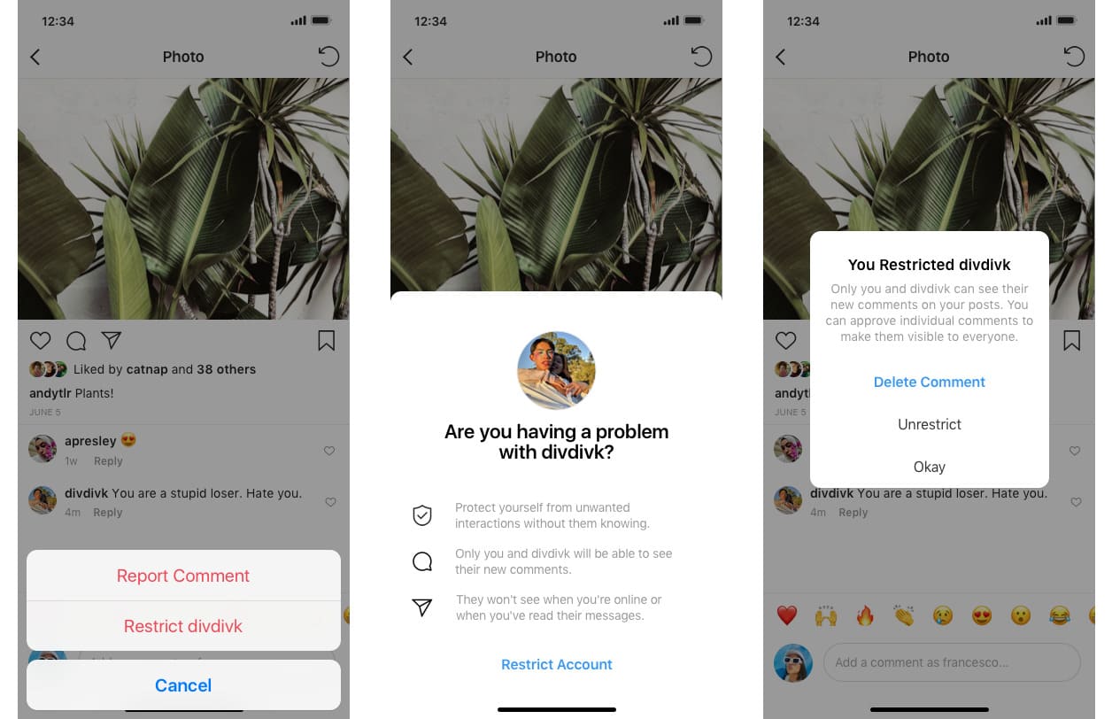 Instagram Looks to Stop Online Bullying with New Features