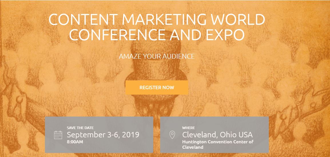 The Best Content Marketing Conference in the USA [CMWorld 2019] Content Marketing World 2019 is the one event where you can learn and network with the brightest & the best in the content marketing industry