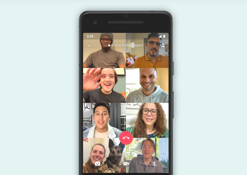 The 8-Person WhatsApp Group Video Chat Feature 2020 | DMC